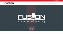 Desktop Screenshot of fusioncreativemarketing.com